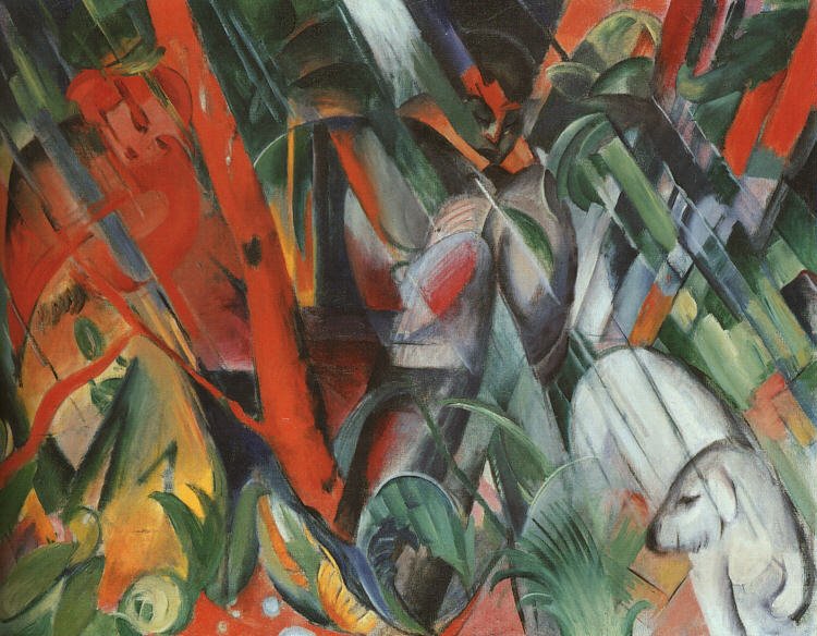 I regnet av Franz Marc