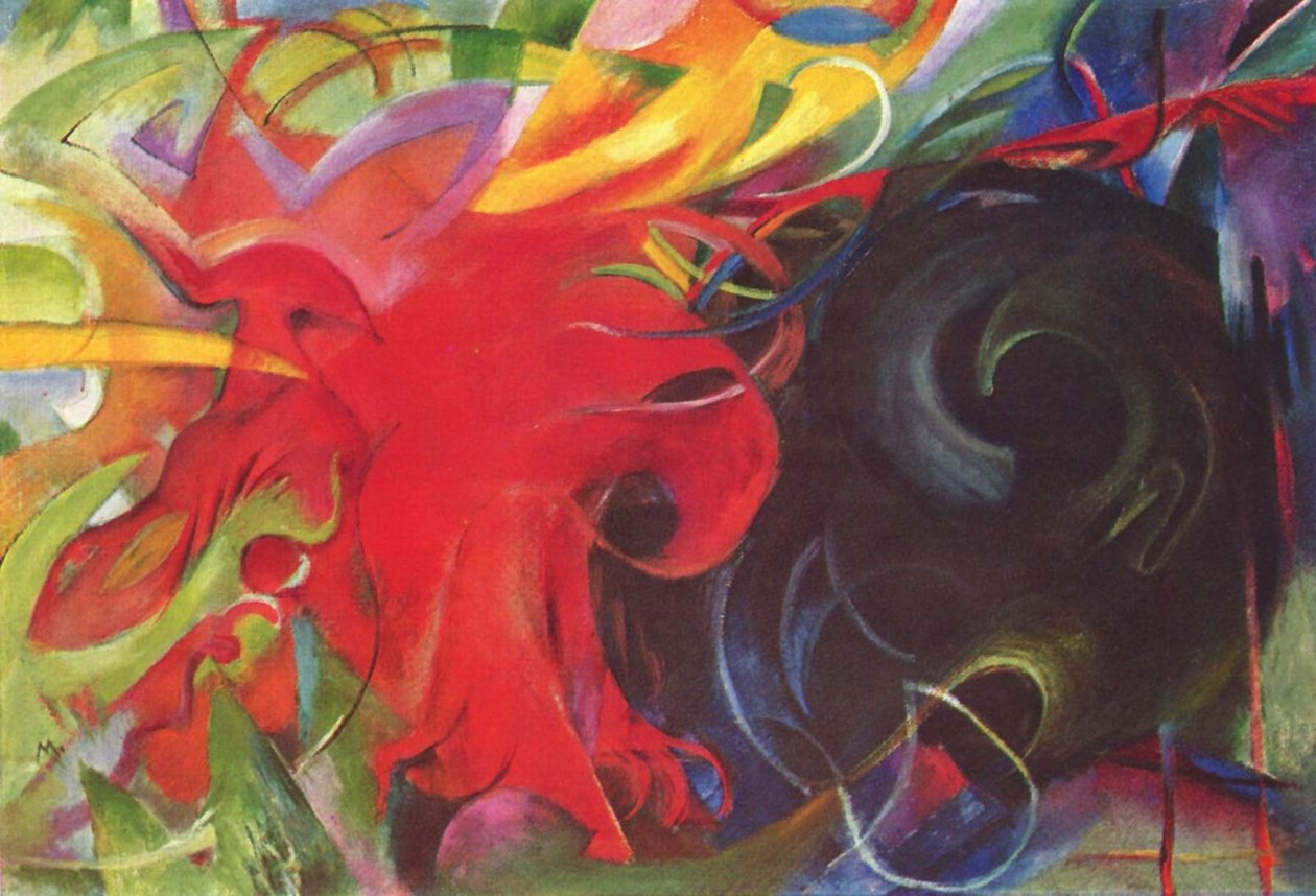 Kampformer av Franz Marc
