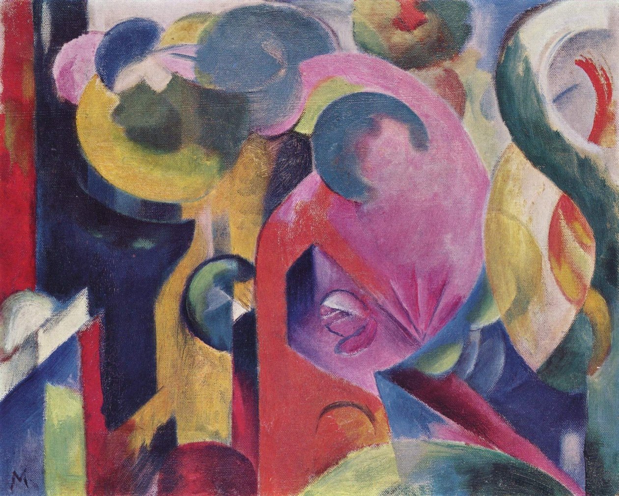 sammensetning av Franz Marc