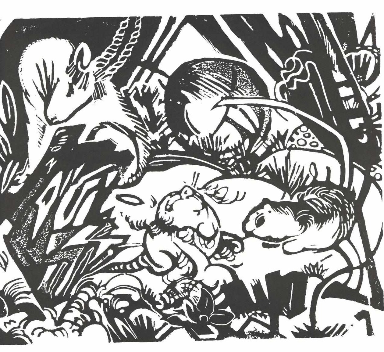 Animal legende av Franz Marc