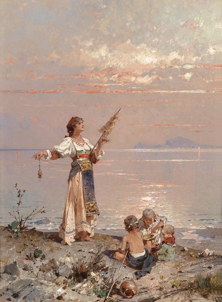 I Napolibukten av Franz Richard Unterberger