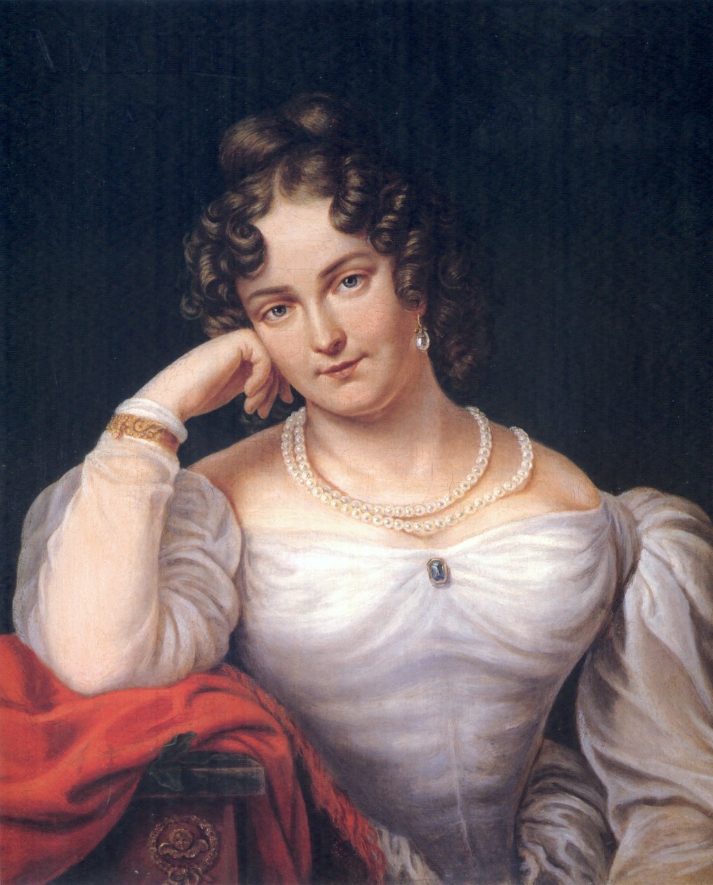 Portrett av Amalie Haizinger av Franz Seraph Stirnbrand