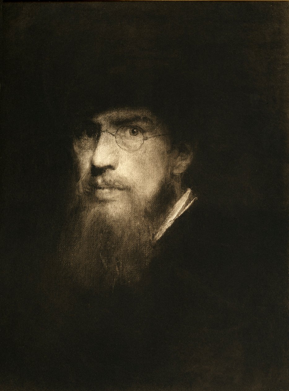 Franz Lenbach, selvportrett av Franz Seraph von Lenbach