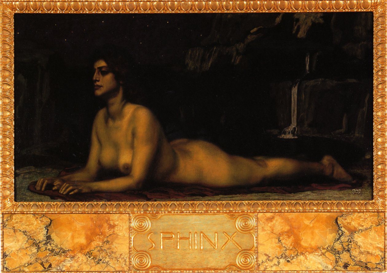 Sfinx av Franz von Stuck