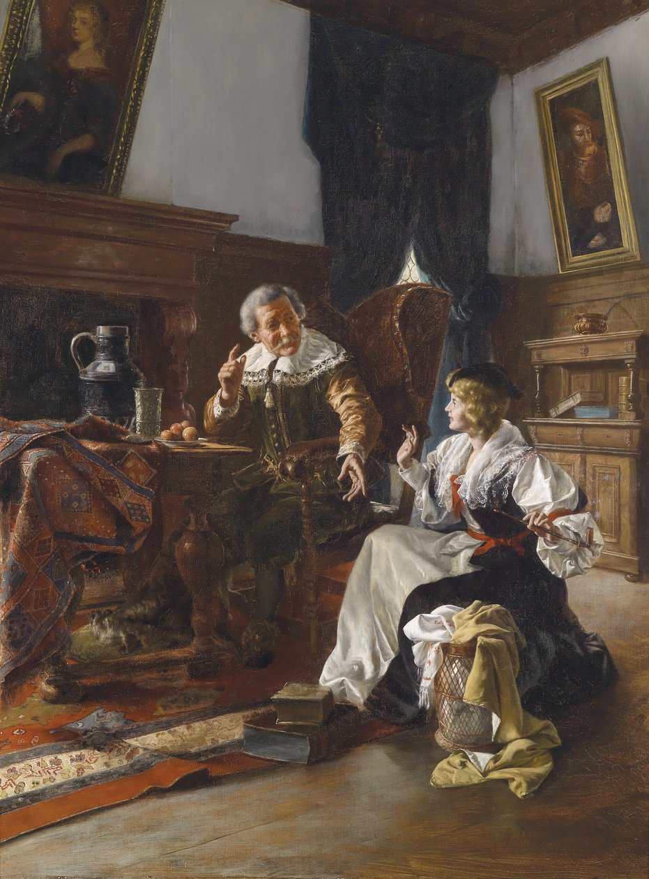 Den uformelle røykingen av Franz Xaver Schmid Breitenbach