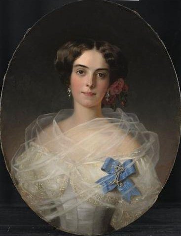 Carolina Johanna von Stackelbergi av Franz Xaver Winterhalter