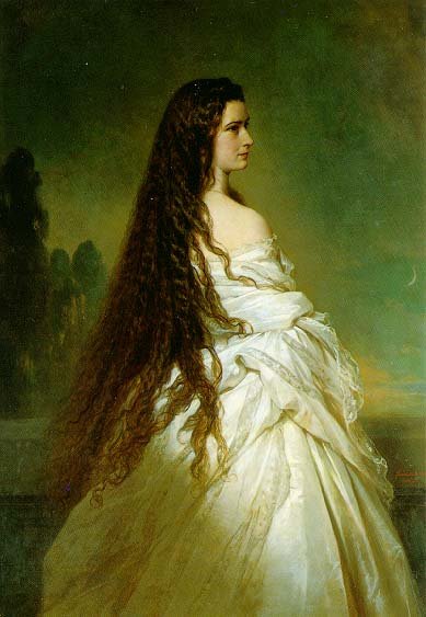 Elisabeth keiserinne av Østerrike av Franz Xaver Winterhalter
