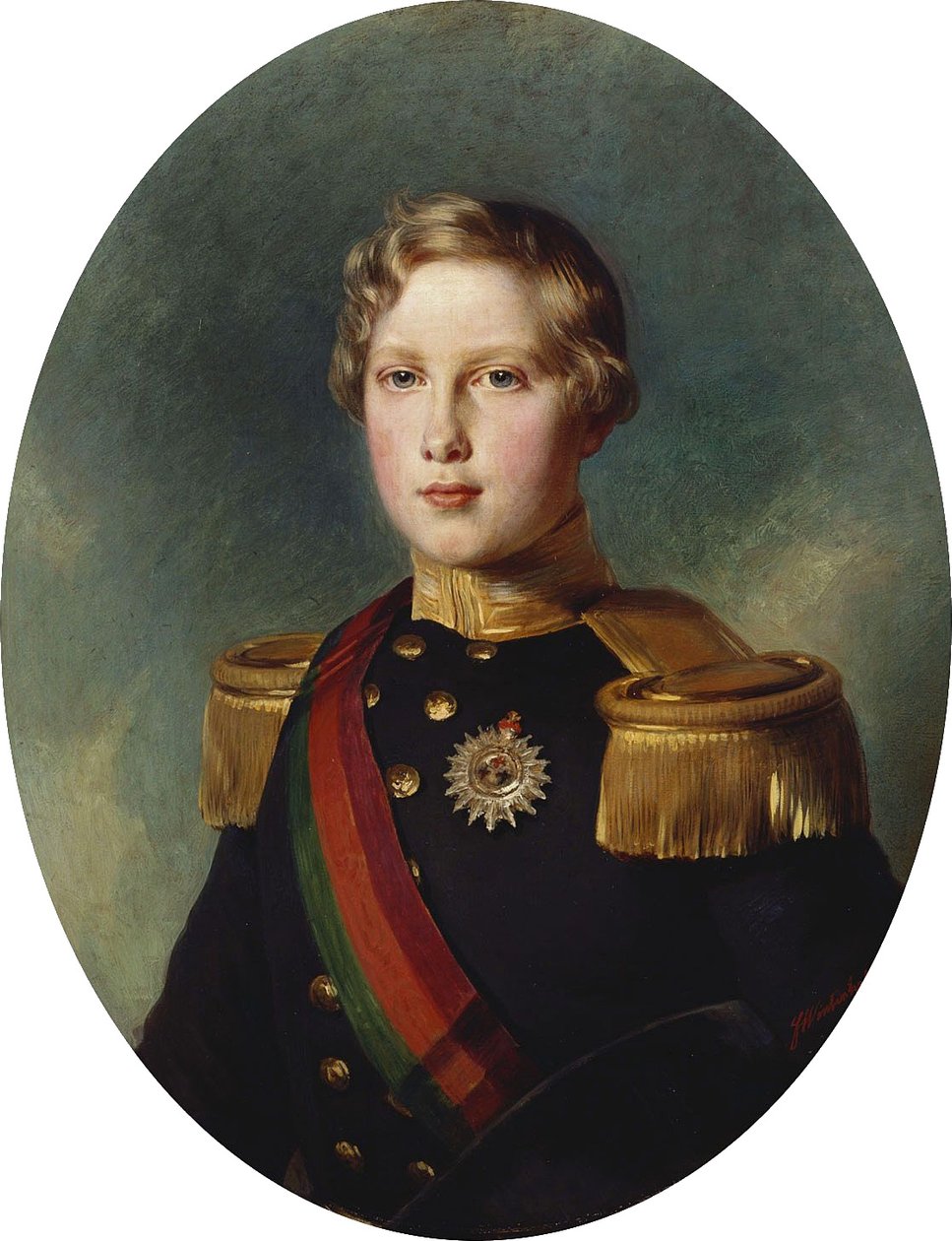 Louis I, konge av Portugal av Franz Xaver Winterhalter