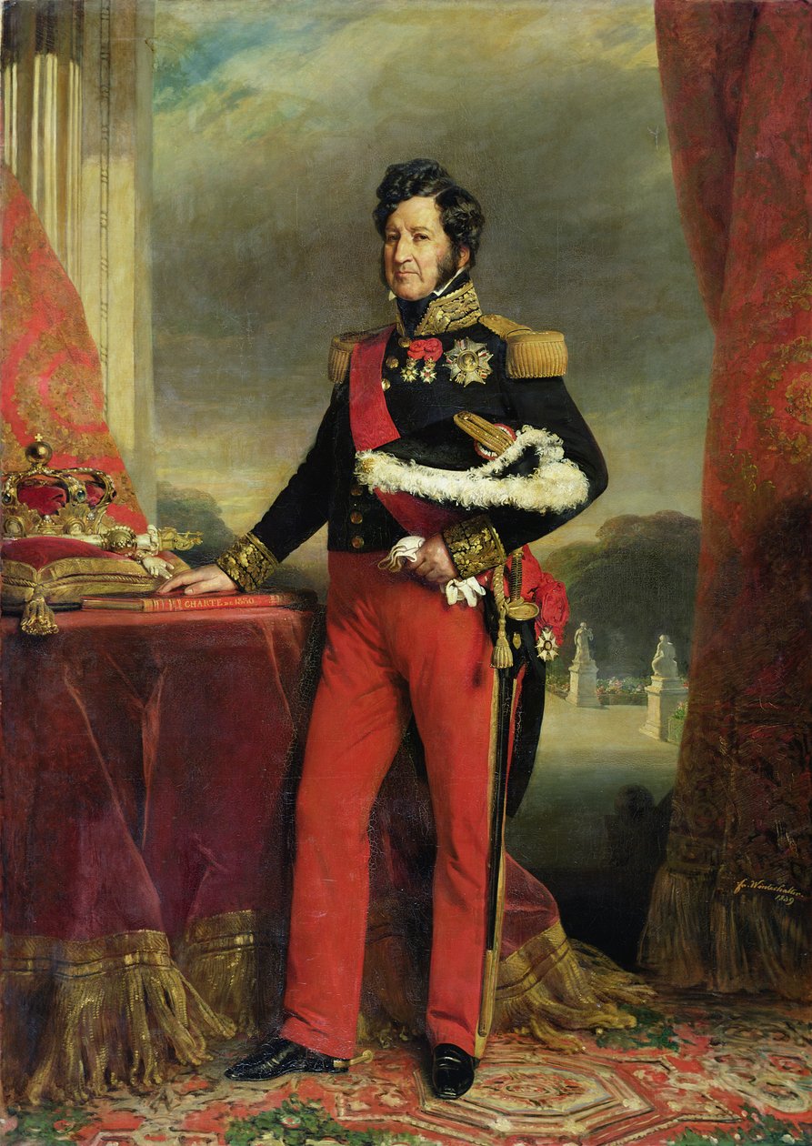 Louis-Philippe I (1773-1850), konge av Frankrike av Franz Xaver Winterhalter