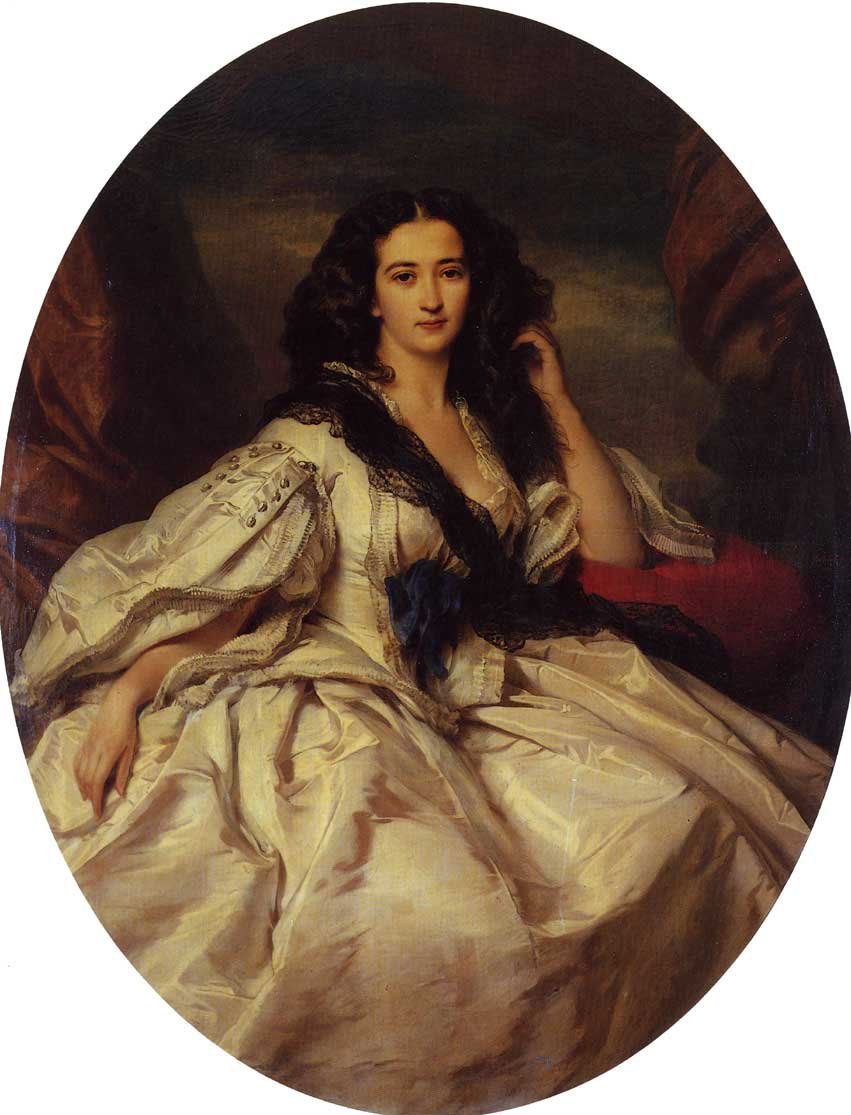 Madame of Jujewicz av Franz Xaver Winterhalter