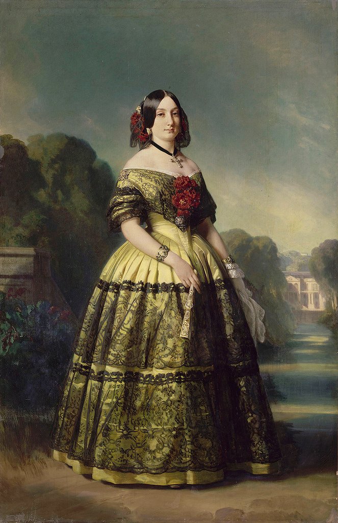 Maria Luisa fra Spania av Franz Xaver Winterhalter