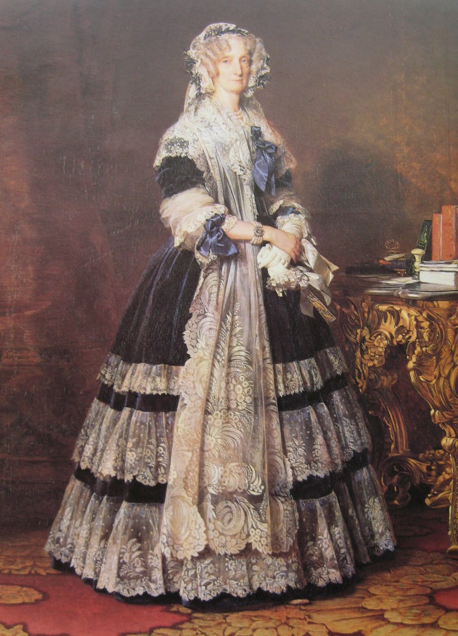 Marie Caroline de Bourbon Salerno av Franz Xaver Winterhalter