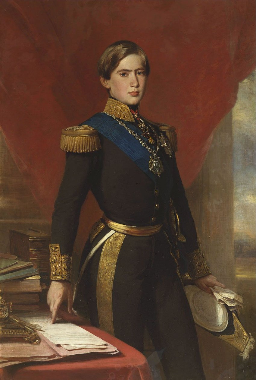 Pedro V, konge av Portugal av Franz Xaver Winterhalter