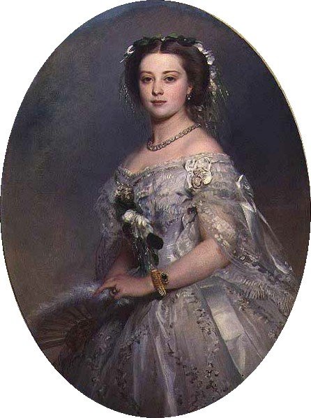 Portrett av Victoria, Princess Royal av Franz Xaver Winterhalter
