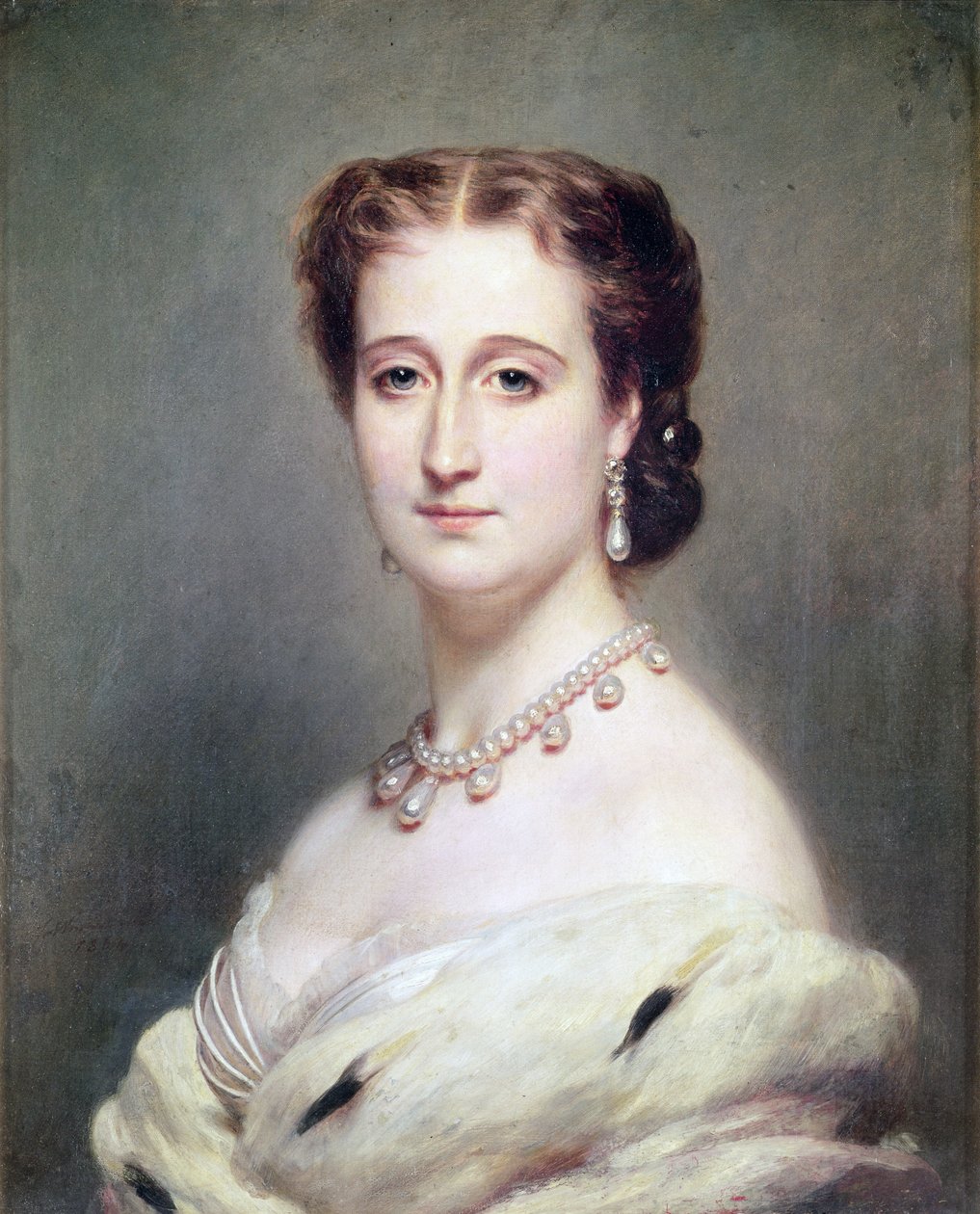 Portrett av keiserinne Eugenie (1826-1920) av Franz Xaver Winterhalter
