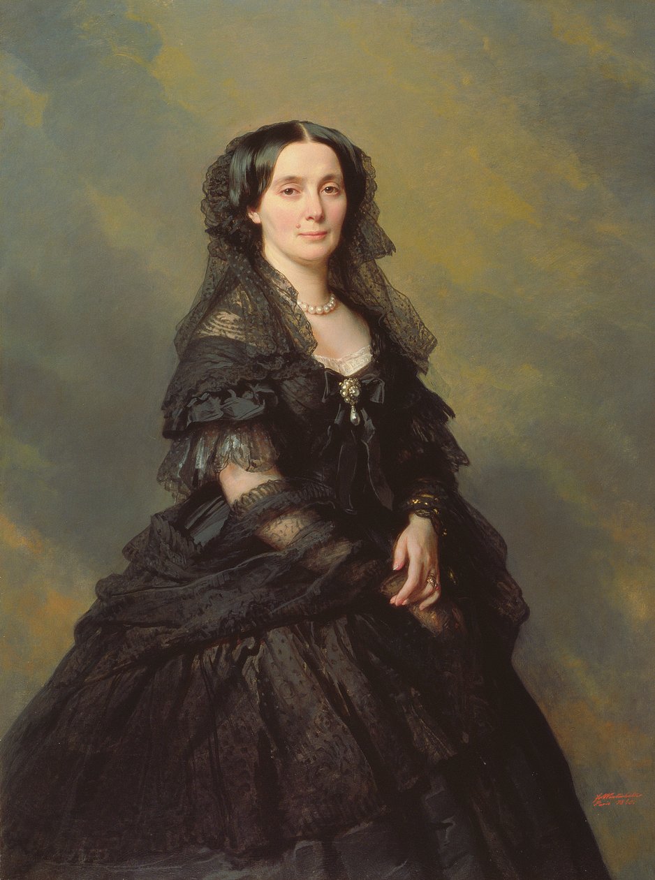 Prinsesse Kotschoubey, 1860 av Franz Xaver Winterhalter