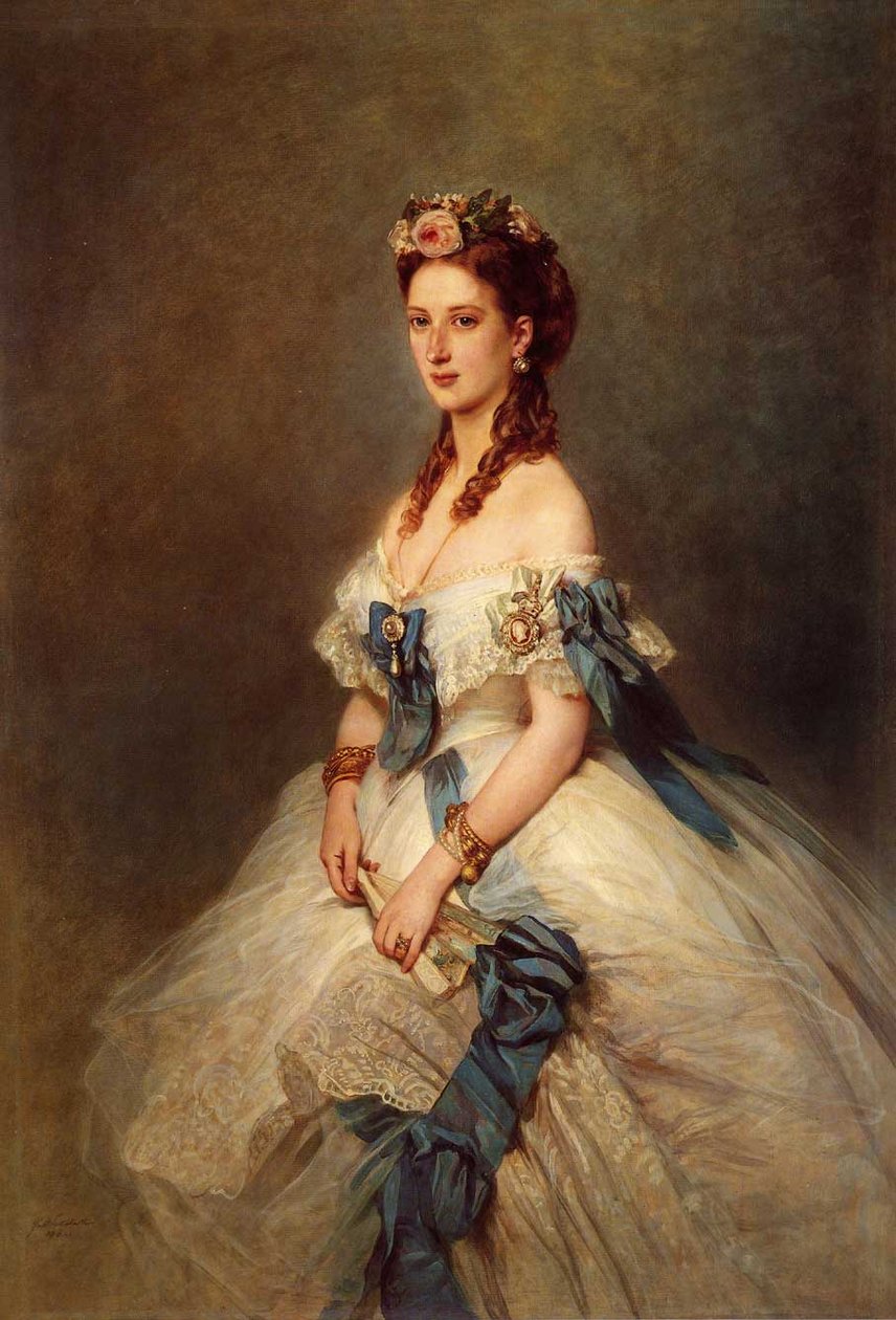 Dronning Alexandra da prinsesse av Wales av Franz Xaver Winterhalter
