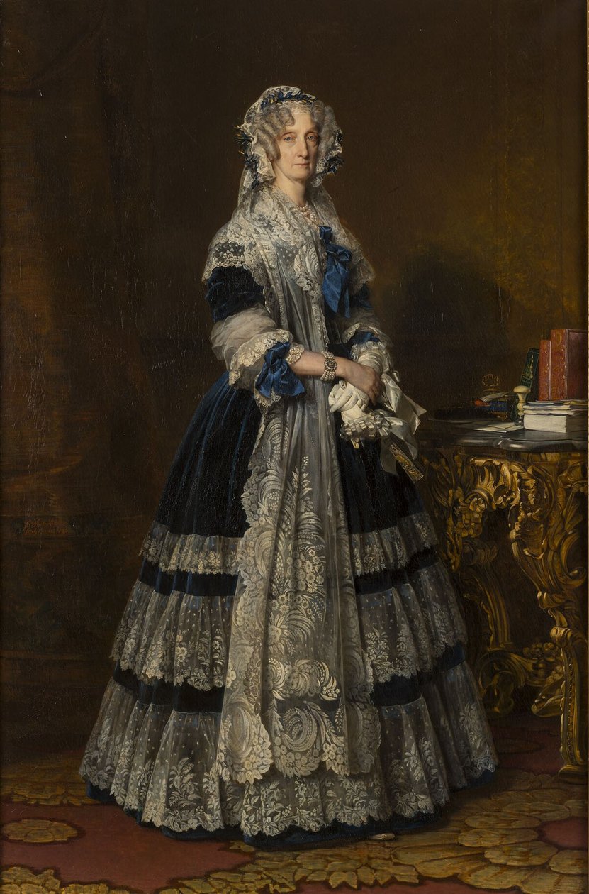 Dronning Marie Amelie av Franz Xaver Winterhalter