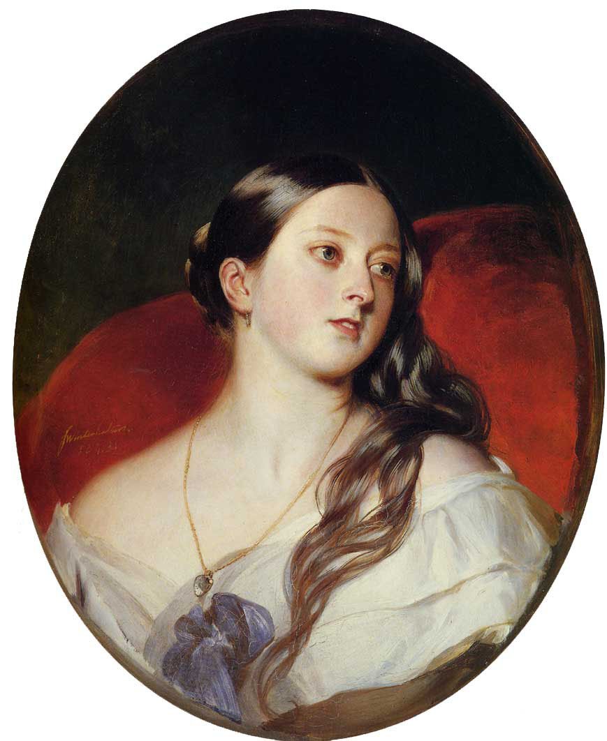 Dronning Victoria av Franz Xaver Winterhalter