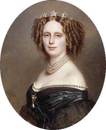 Sophia Frederica av Württemberg av Franz Xaver Winterhalter