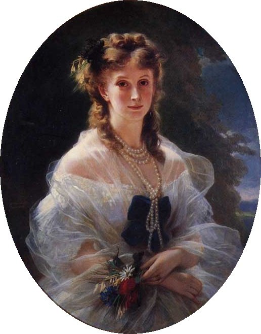Sophie Trobetskoy av Franz Xaver Winterhalter