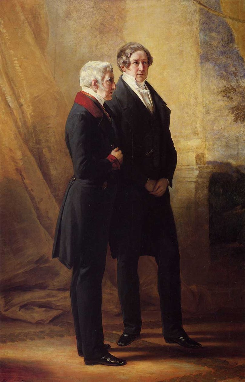 Hertugen av Wellington og Sir Robert Peel av Franz Xaver Winterhalter