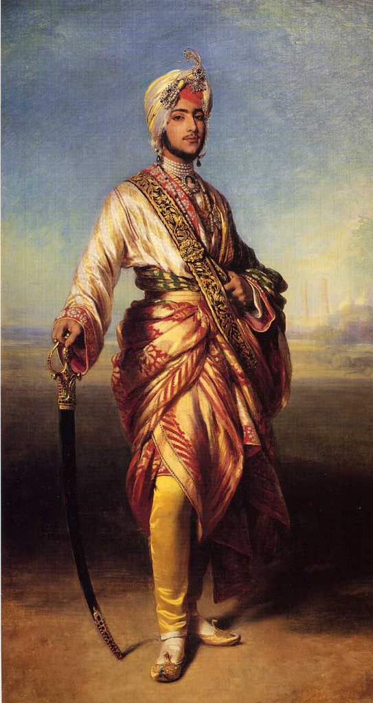 Kongen Duleep Singh av Franz Xaver Winterhalter