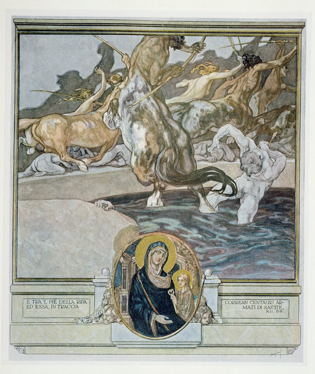 Illustrasjon fra Dantes 
