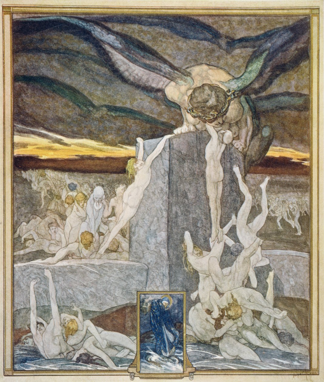 Illustrasjon fra Dantes 