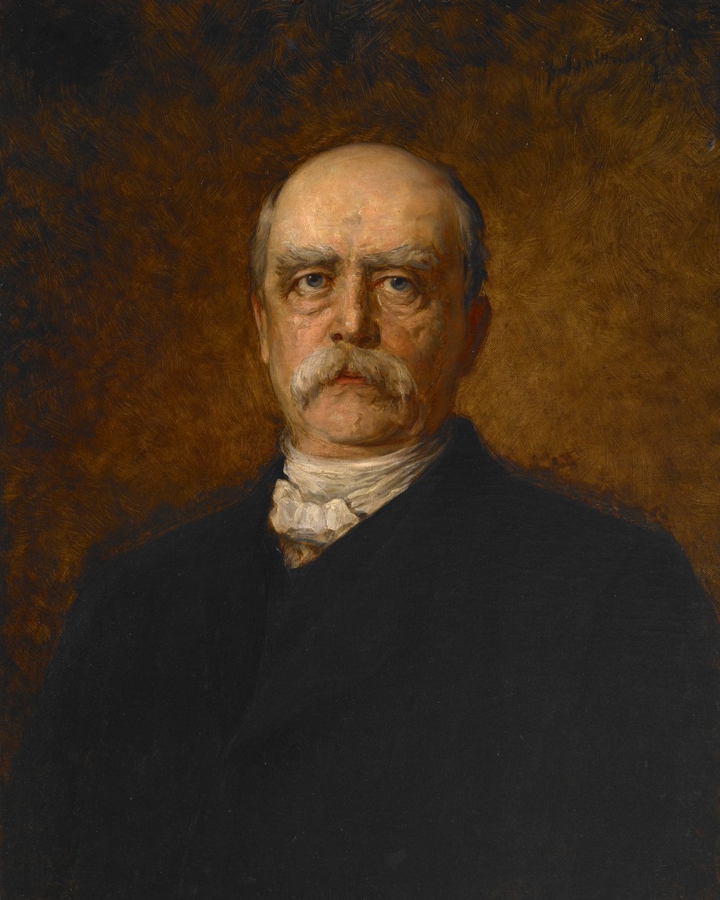 Portrett av Otto Eduard Leopold von Bismarck av Franz von Lenbach