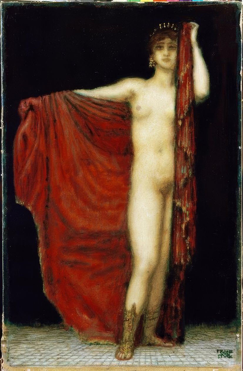 F. v. Stuck, Phryne av Franz von Stuck