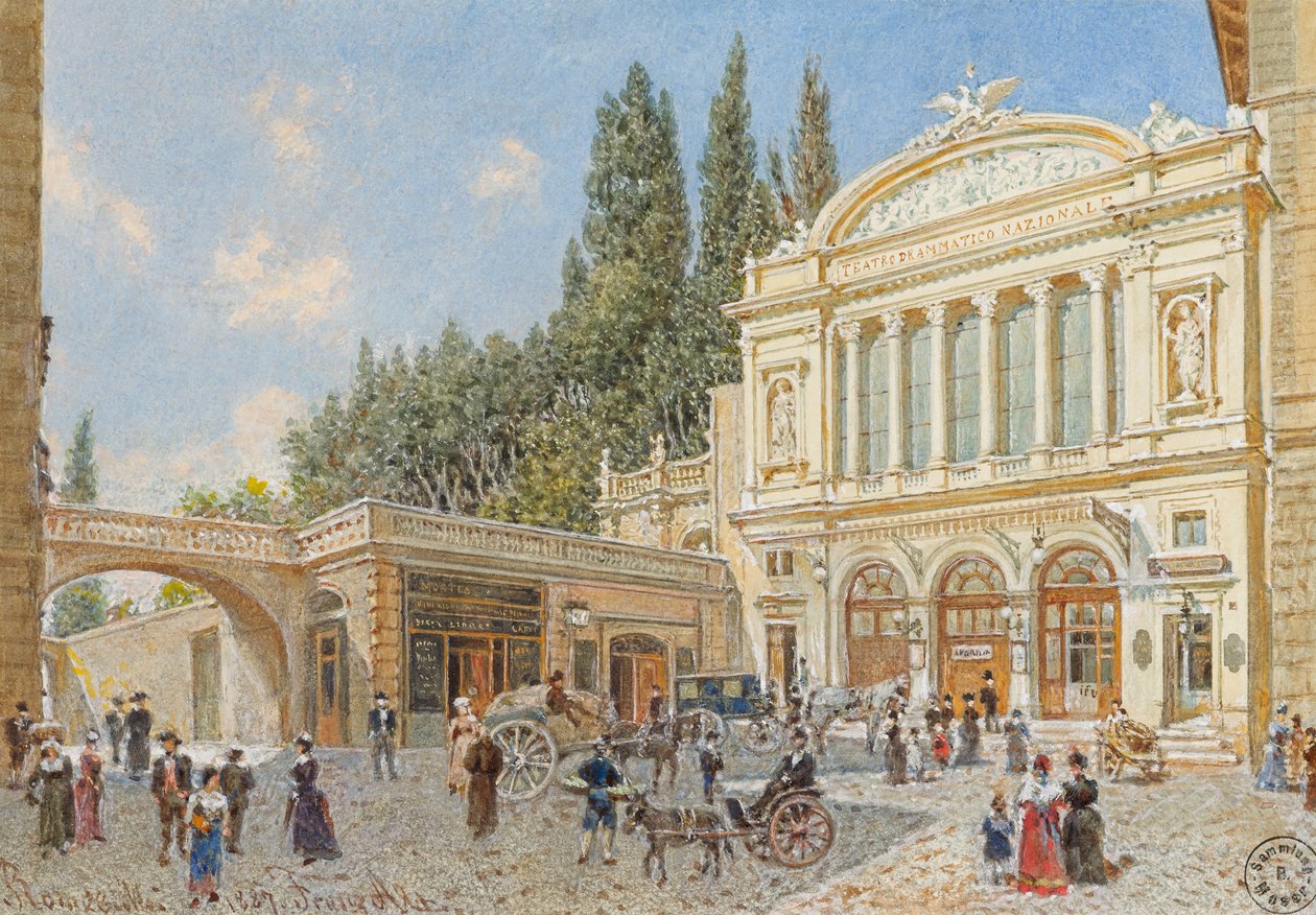 Nasjonalteateret i Roma av Franz Alt