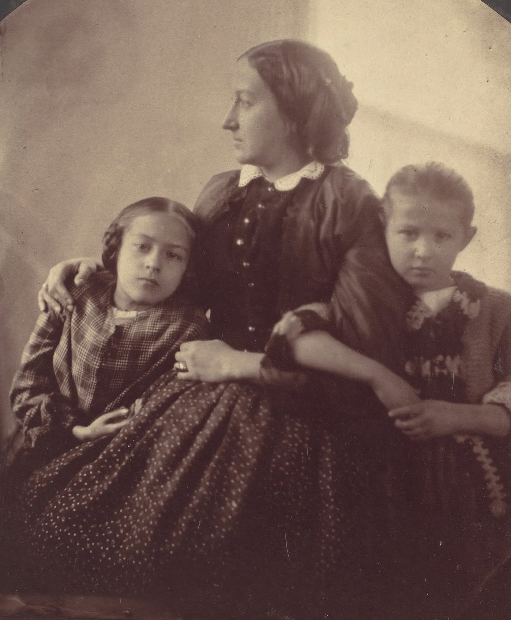 Hermine, Marie og Marie Antoine., 1850-60-tallet. av Franz Antoine