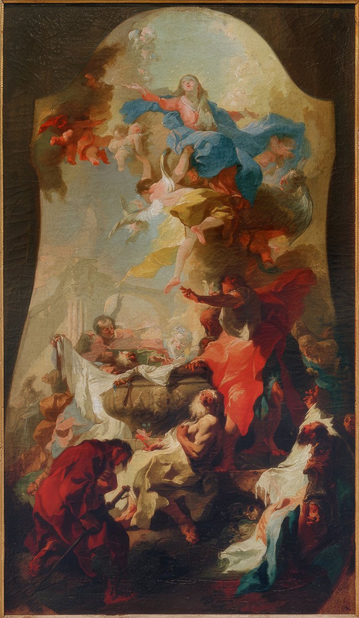 Marias antagelse av Franz Anton Maulbertsch