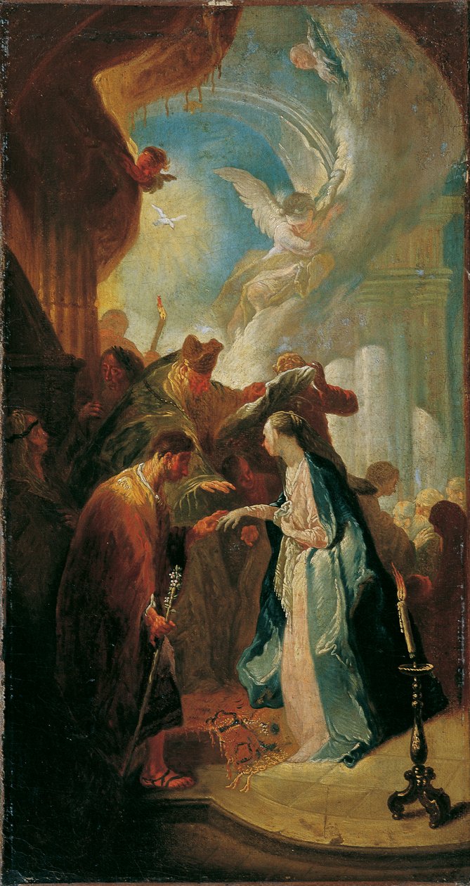 Marias ekteskap av Franz Anton Maulbertsch