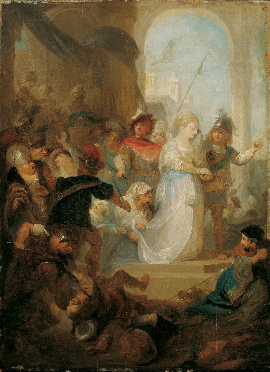 Esther og Hatach av Franz Anton Maulbertsch