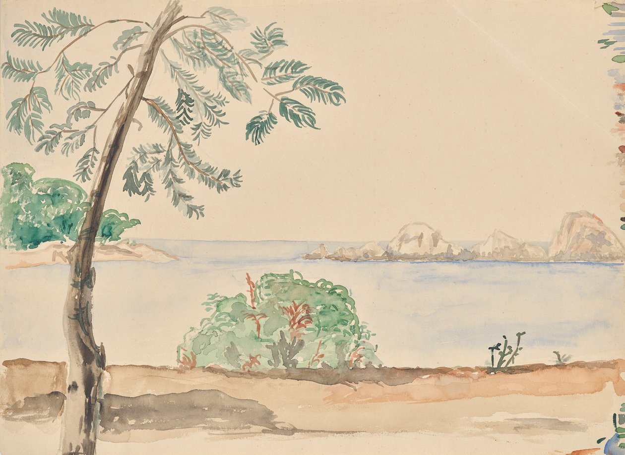 kysten i Florida (?) av Franz Barwig d. Ä.