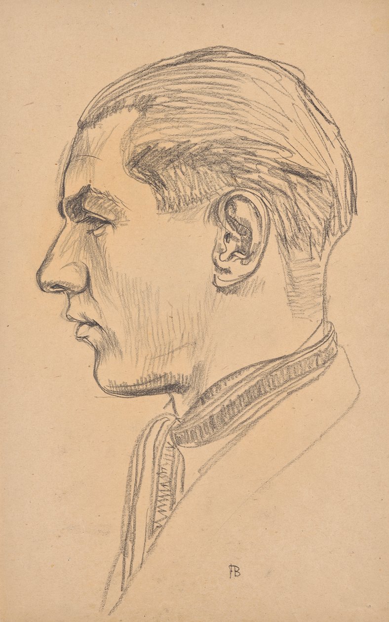 Portrett av Franz Barwig den yngre av Franz Barwig d. Ä.