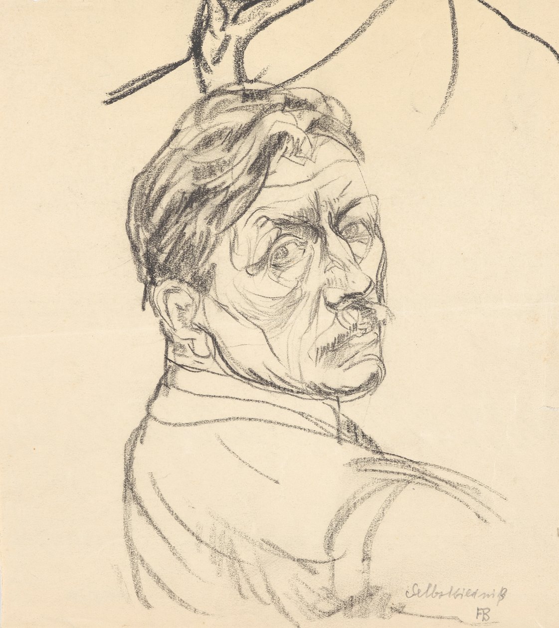 selvportrett av Franz Barwig d. Ä.