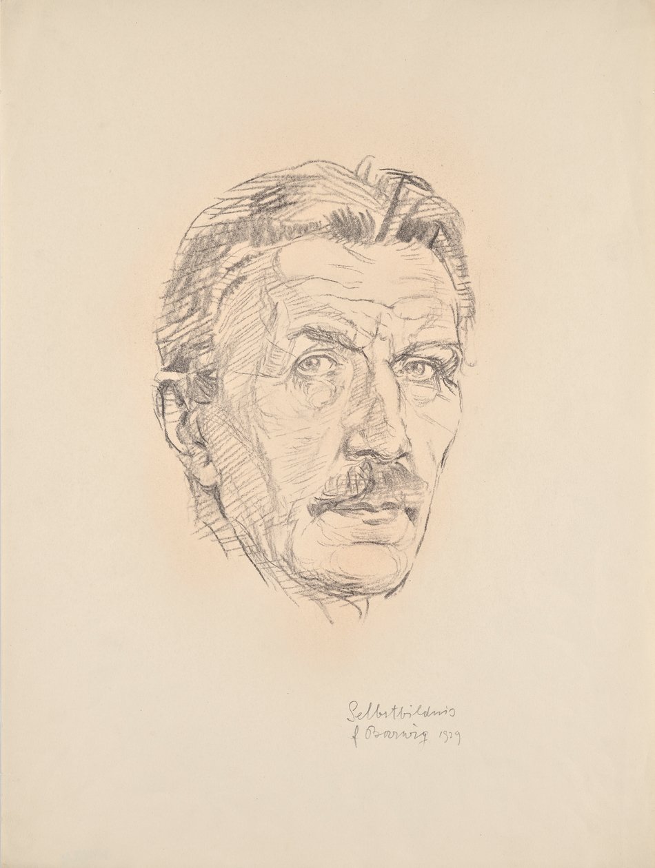 selvportrett av Franz Barwig d. Ä.