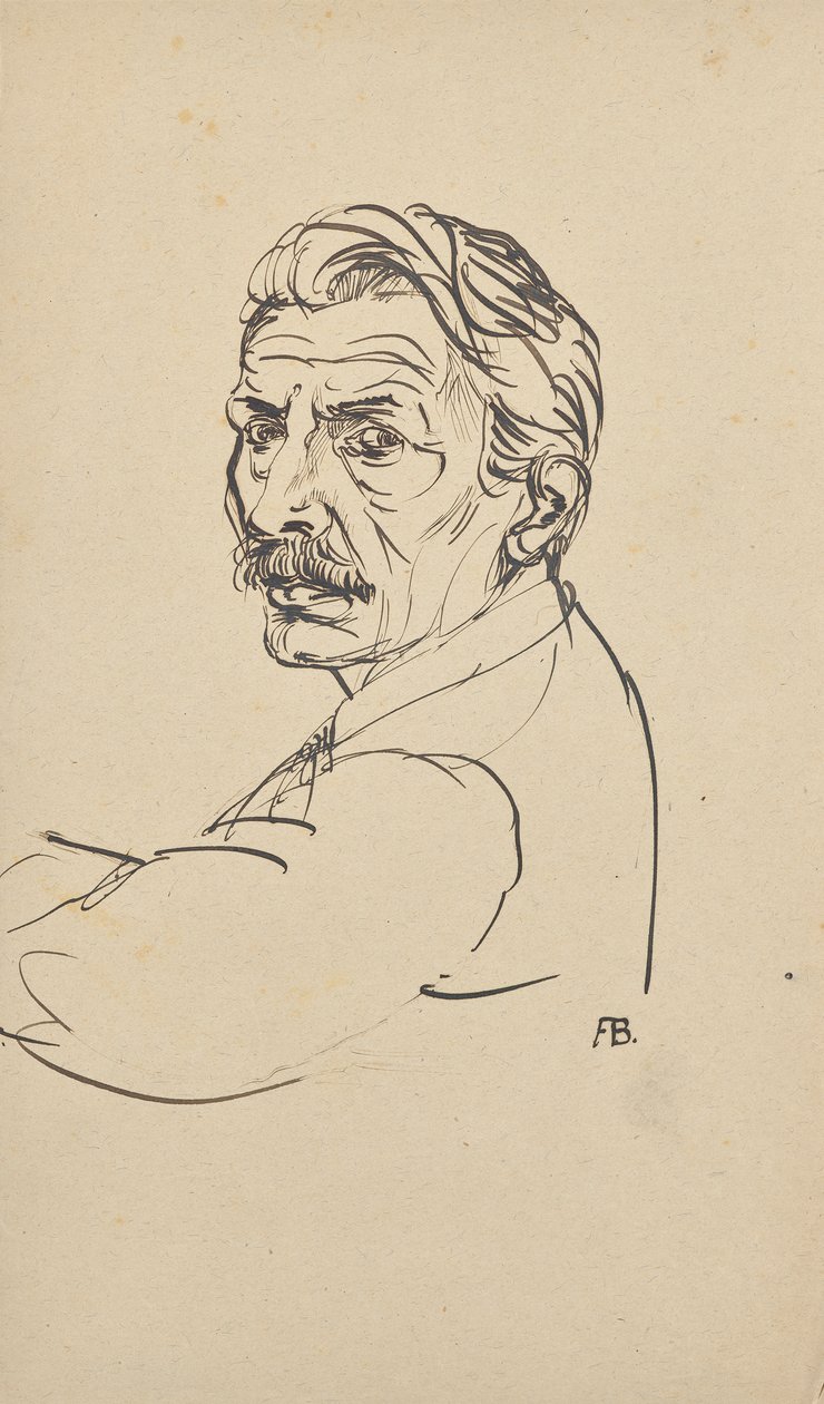 selvportrett av Franz Barwig d. Ä.