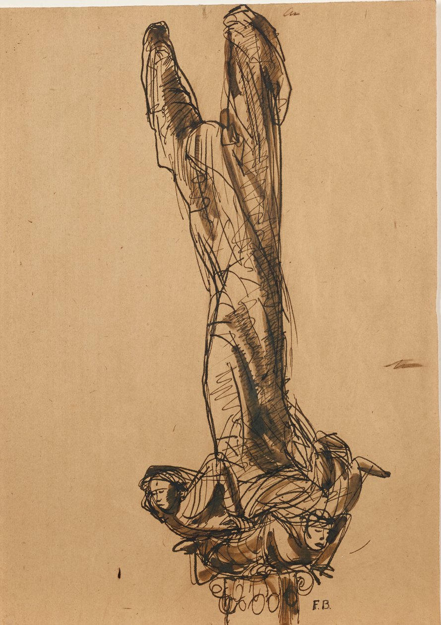 Innhyllet figur av Franz Barwig d. Ä.