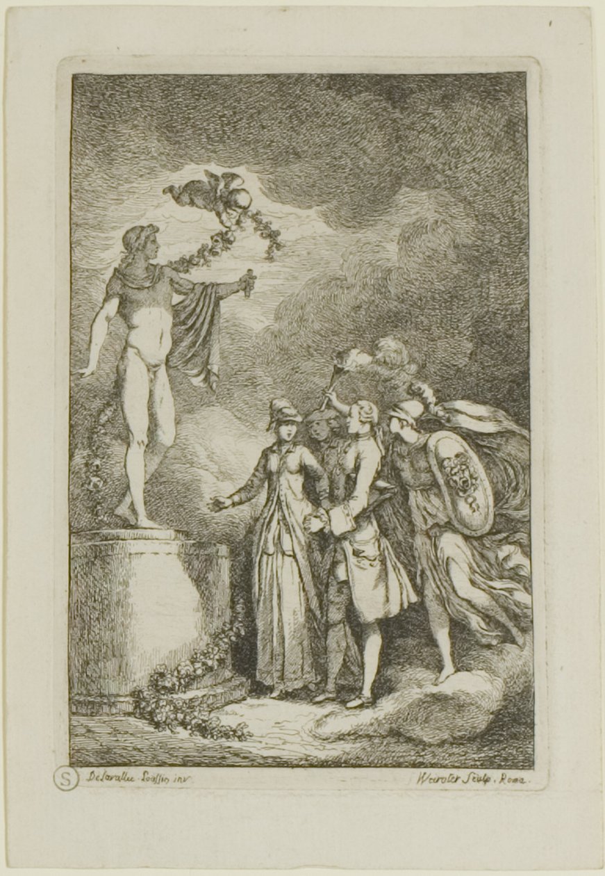 Tallerken fra, In the Coming av Franz Edmund Weirotter