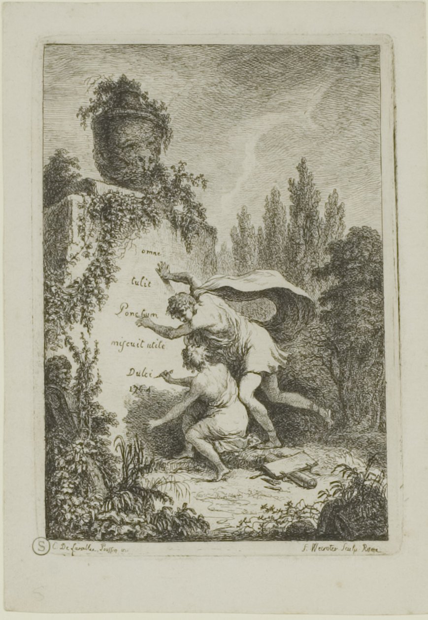 Tallerken fra, In the Coming av Franz Edmund Weirotter