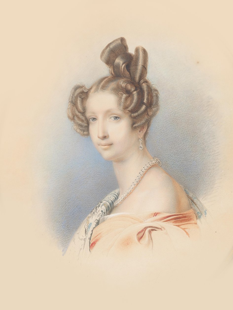 Erkehertuginne Sophie av Østerrike, prinsesse av Bayern 1805-1872. av Franz Eybl