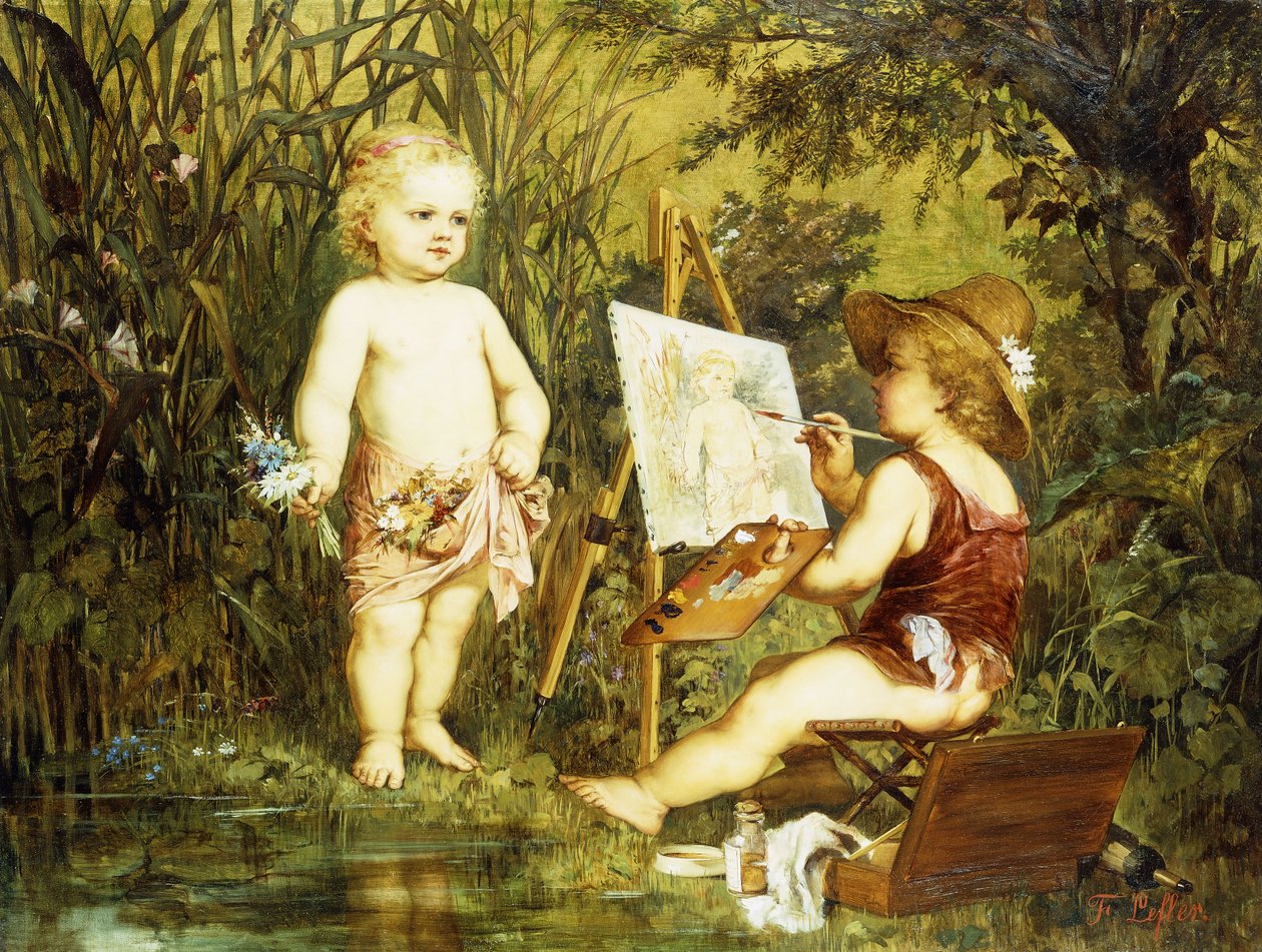 Frolicking ble født av Franz Eybl