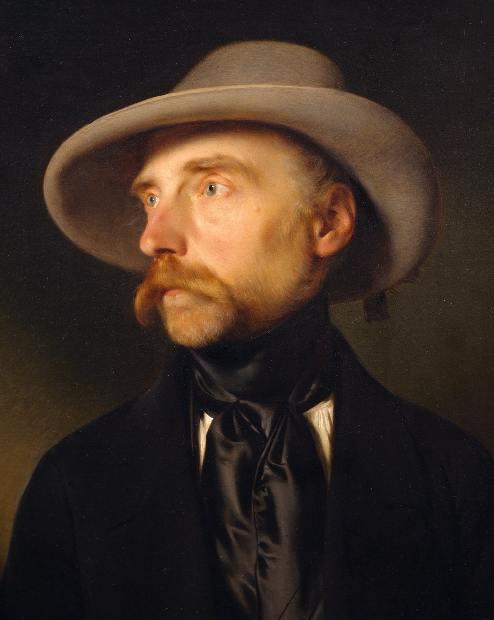 Portrett av maleren Franz Wipplinger (1762-1812), maleri av Franz Eybl (1806-1880) av Franz Eybl