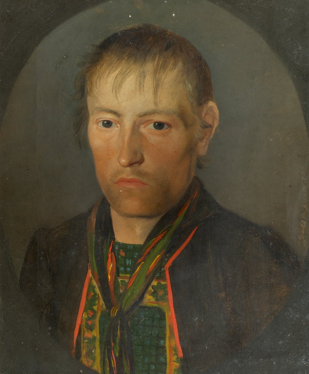 Portrett av en bonde av Franz Gasser