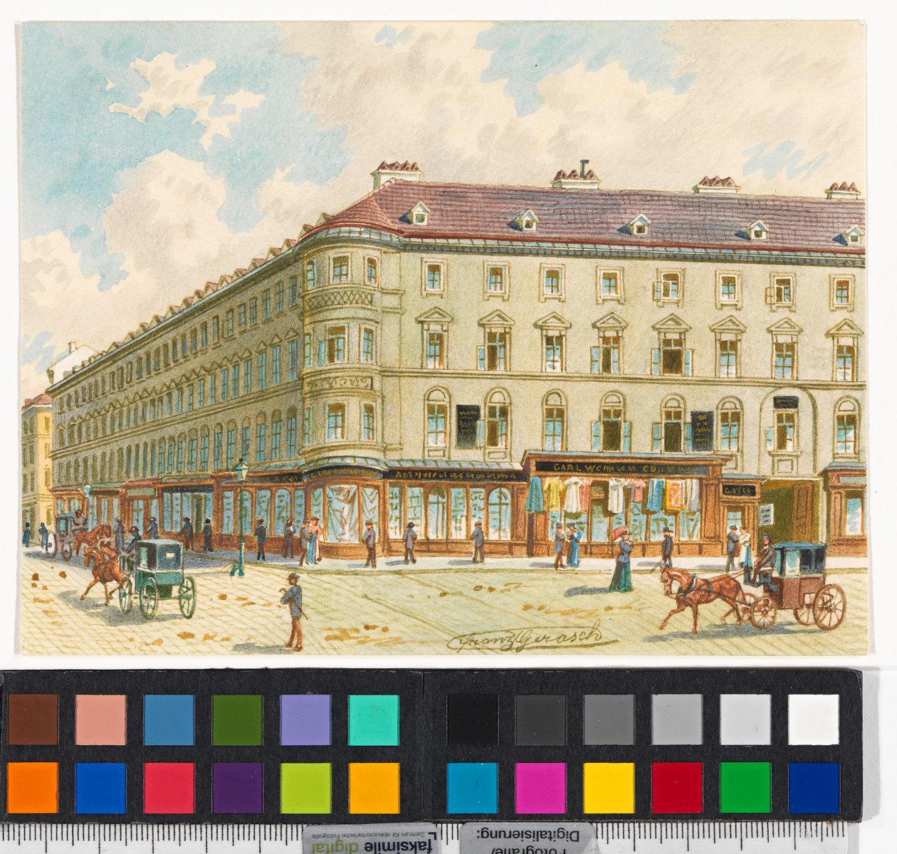 2, Taborstraße 15 - Johann Strauß den eldres bolig av Franz Gerasch