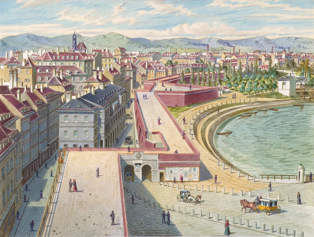 Rotenturm-porten i Wien av Franz Gerasch
